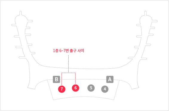 제2터미널 위치도