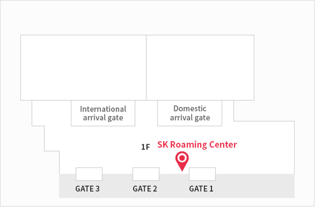 대구공항 위치도