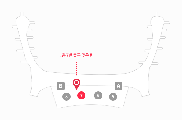 제2터미널 위치도